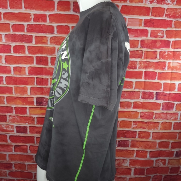 Affliction American Customs Distressed Men's Eagle T-shirt - Size: 2X - NWOT - Picture 7 of 12